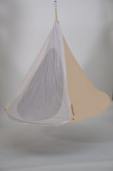 Hamac Cacoon écru sans moustiquaire Couleurs du Monde