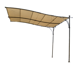 Pergola 3x3 en acier Lubéron