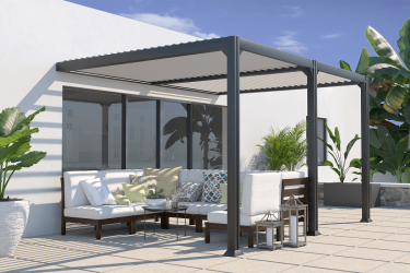 Pergola lames orientables bioclimatique manuelle Savannah